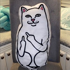 RIPNDIP cat pillow